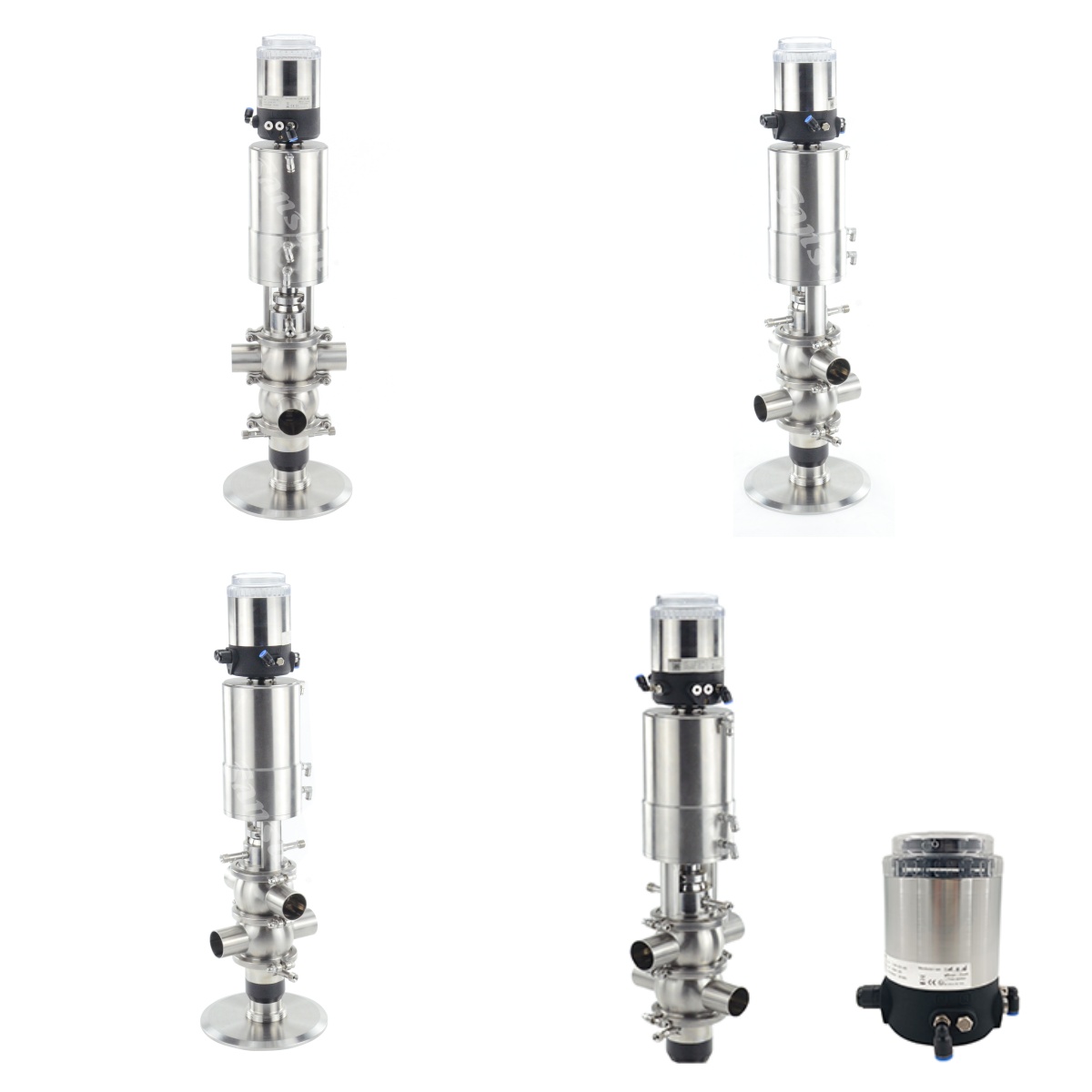 Sansun mixproof double seat valve Sansun vermischungssicheres Doppelsitzventil