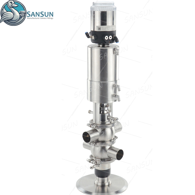 Doppelsitzventil mit C-Top-AS-I-Bus-Kommunikation