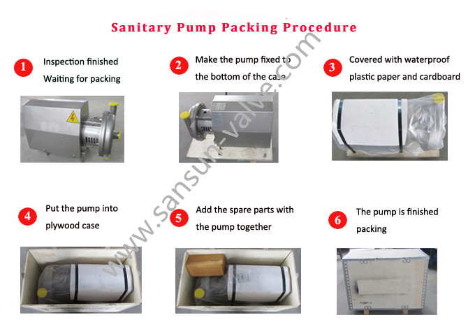 Packung der Sanitärzentrifugalpumpe