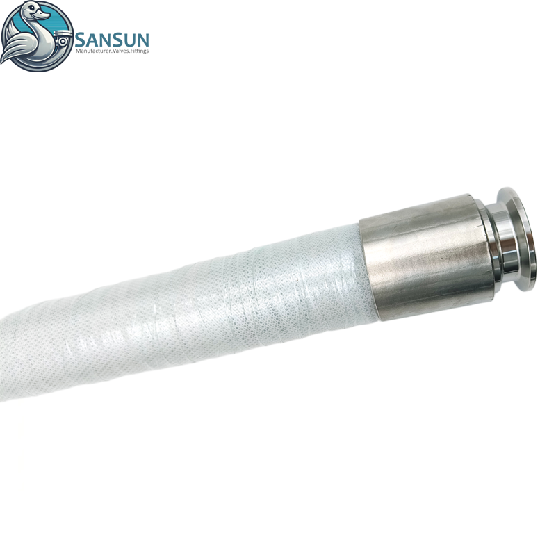 Flüssigkeitskühlsysteme für Rechenzentren für lebensmitteltaugliche, mit Stahldraht verstärkte Silikonschläuche