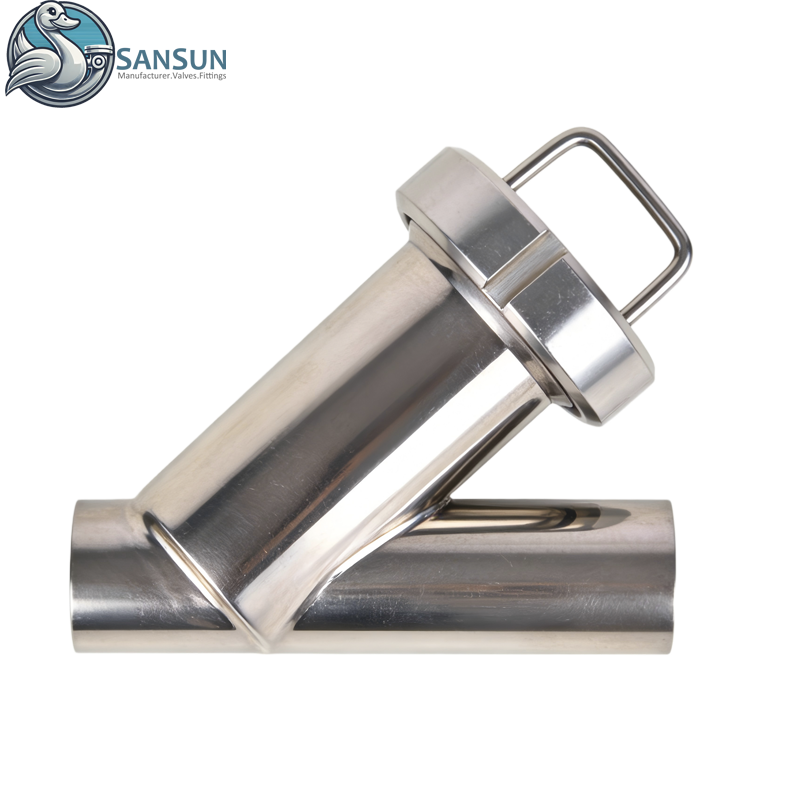 Flüssigkeitskühlung für Rechenzentren, geschweißter Y-Filter aus Edelstahl 304