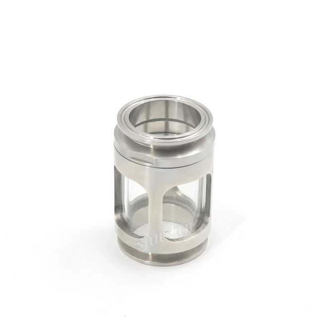 Brauerei Tri Clover Clamp Sehglas mit Schutzabdeckung