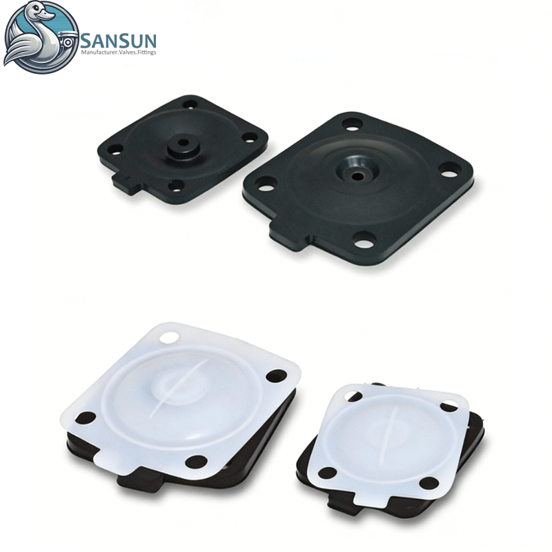 FDA-Sanitärmembranventildichtung EPDM/PTFE/FKM für die Lebensmittel- und Biotechnologieindustrie