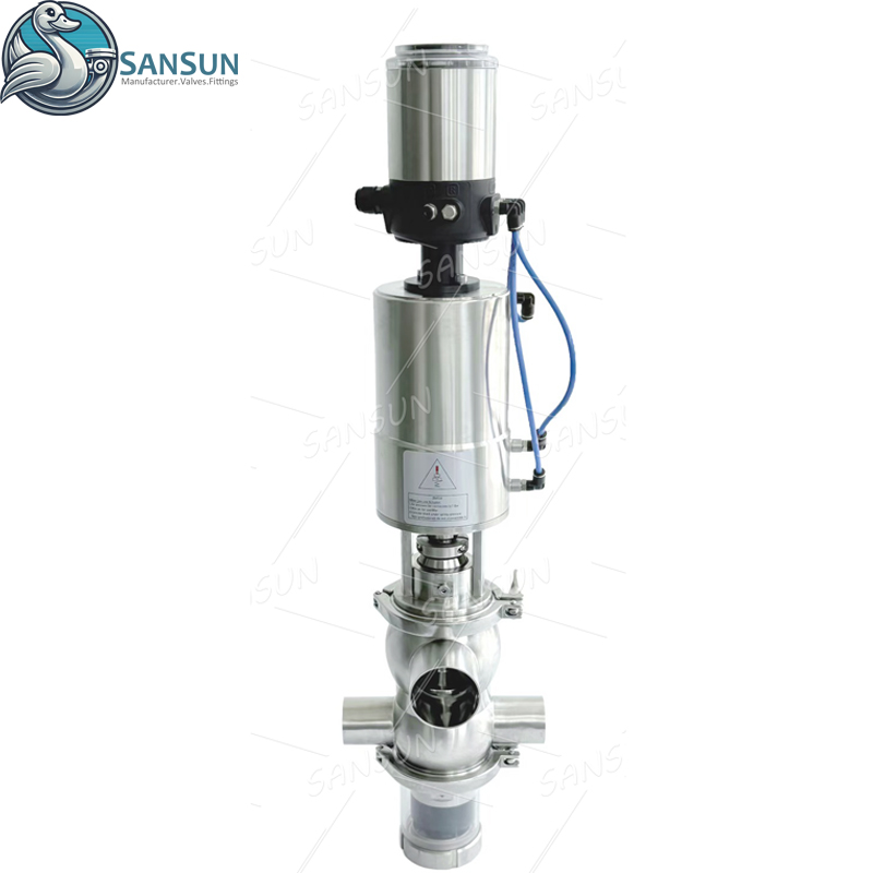 Doppelsitzventil mit C-Top-AS-I-Bus-Kommunikation