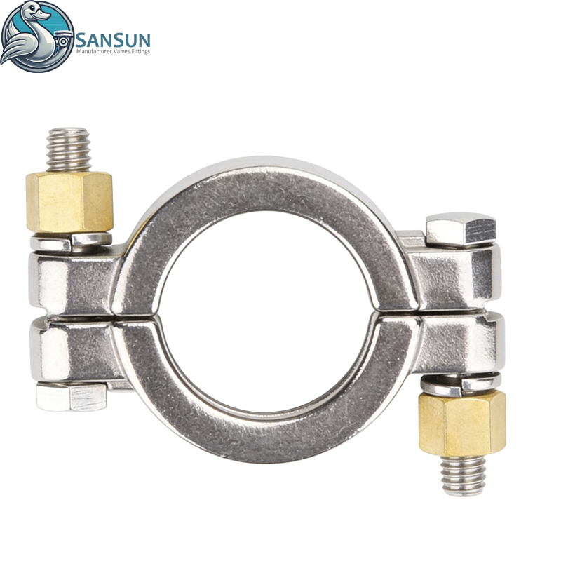 Flüssigkeitskühlsysteme für Rechenzentren 316L Hochdruck-Tri-Clamp