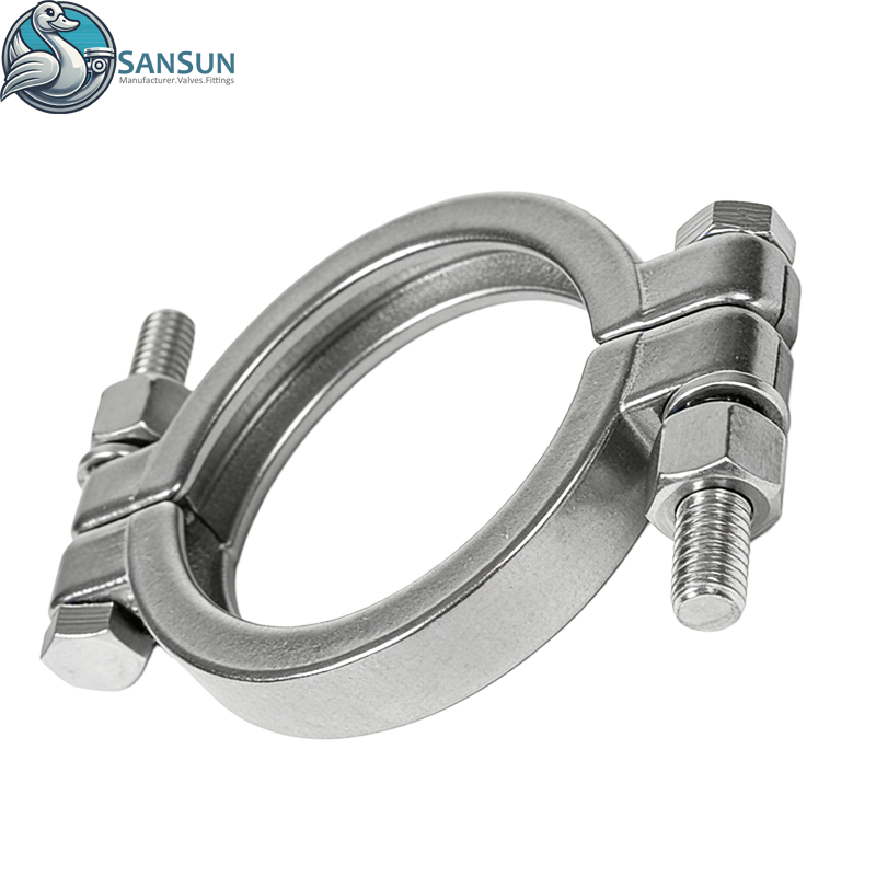  Flüssigkeitskühlsysteme für Rechenzentren 304 Hochdruck-Tri-Clamp mit Edelstahlmutter