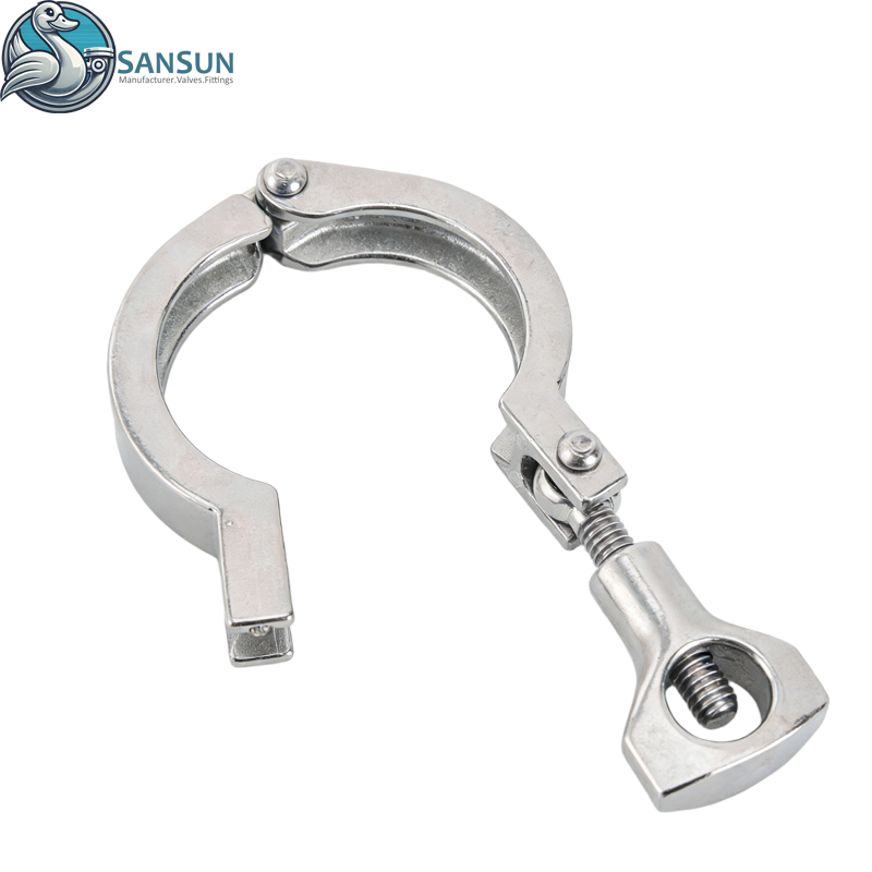  Flüssigkeitskühlsysteme für Rechenzentren, 316L-Einzel-Tri-Clamp-Rohrverbindung