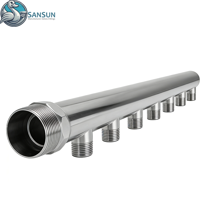 Flüssigkeitskühlsysteme für Rechenzentren, Rackverteiler aus 316L-Edelstahl