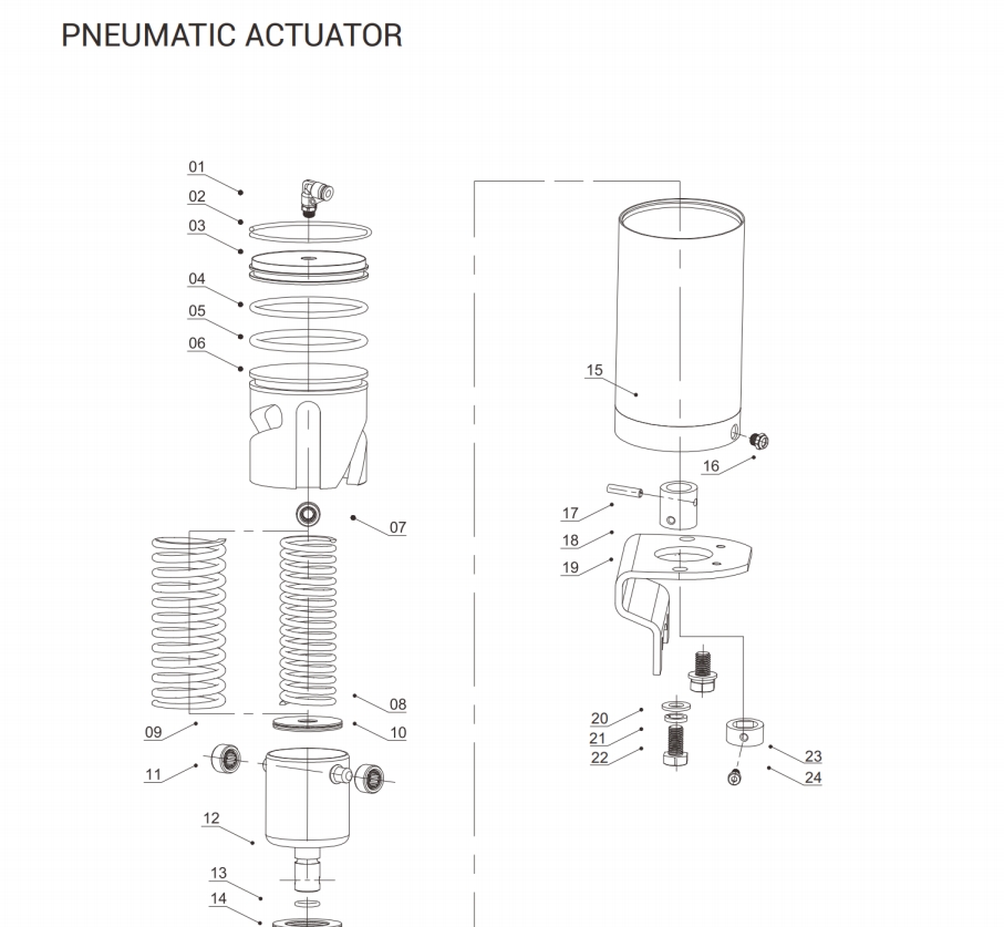 Pneumatische Klemmbutterflyvalve （1）