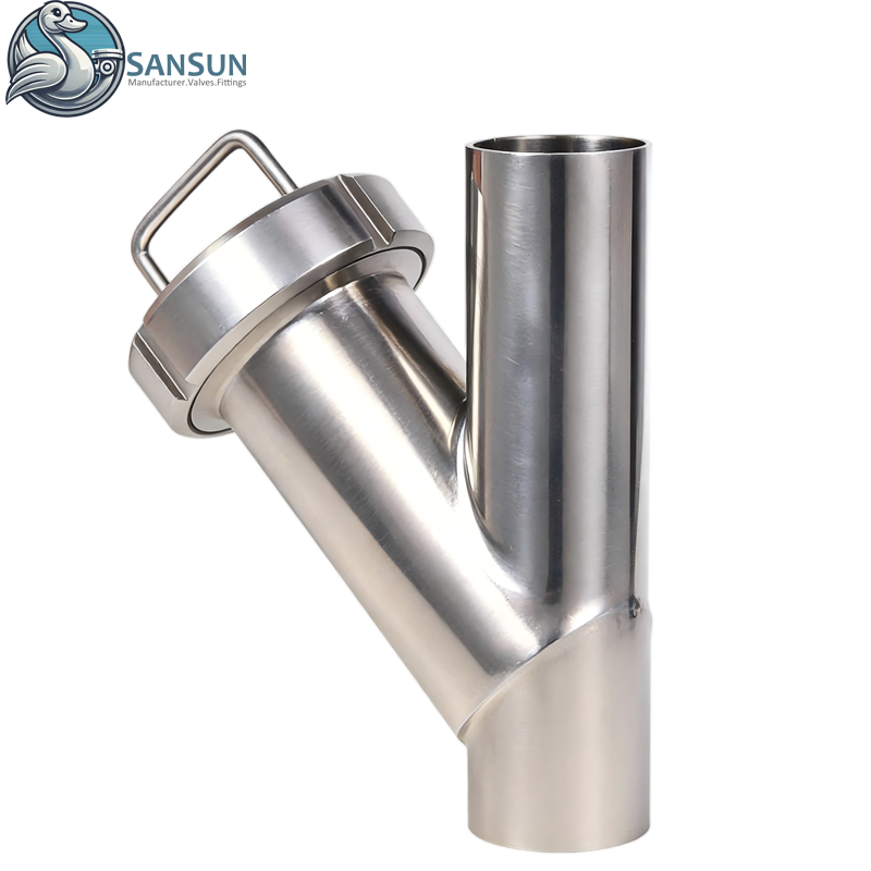 Flüssigkeitskühlung für Rechenzentren, geschweißter Y-Filter aus Edelstahl 304