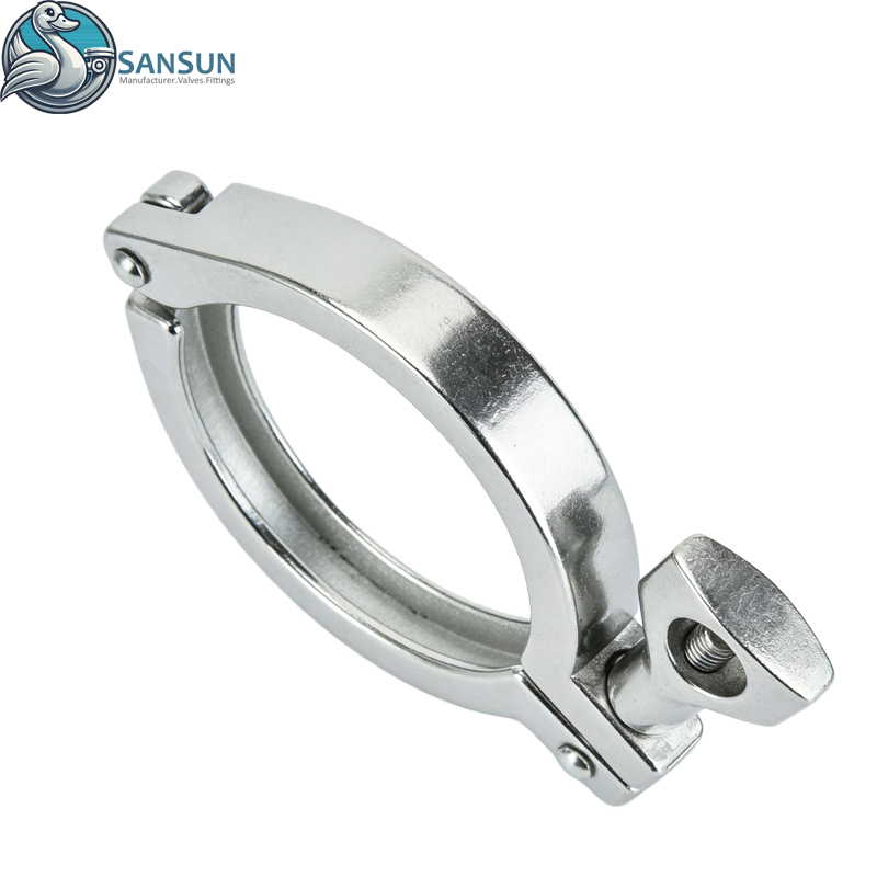 Einzelne Tri-Clamp für Rechenzentrums-Flüssigkeitskühlsysteme