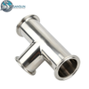 Flüssigkeitskühlsysteme für Rechenzentren, Tri-Clamp-T-Stück aus 316L-Edelstahl