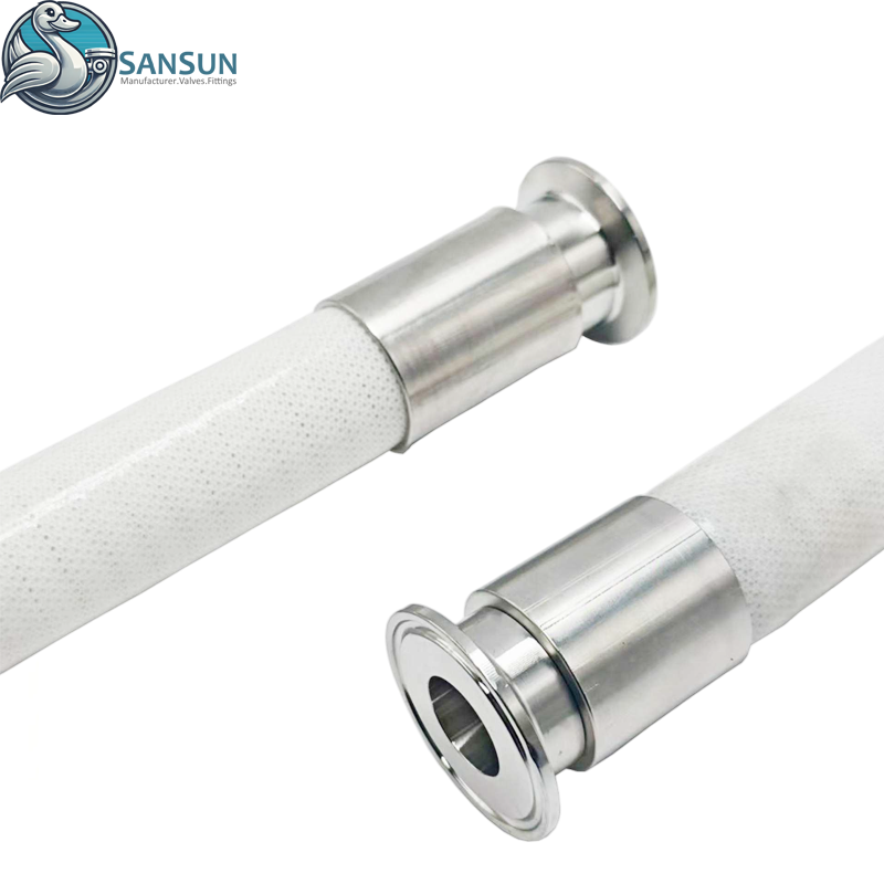 Flüssigkeitskühlsysteme für Rechenzentren für lebensmitteltaugliche, mit Stahldraht verstärkte Silikonschläuche