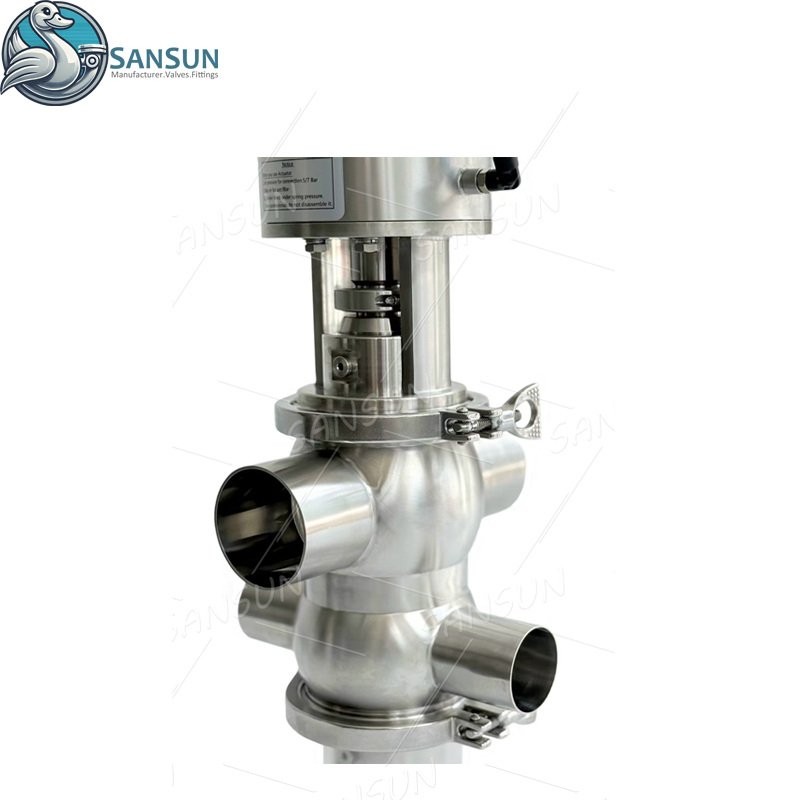 Doppelsitzventil mit C-Top-AS-I-Bus-Kommunikation