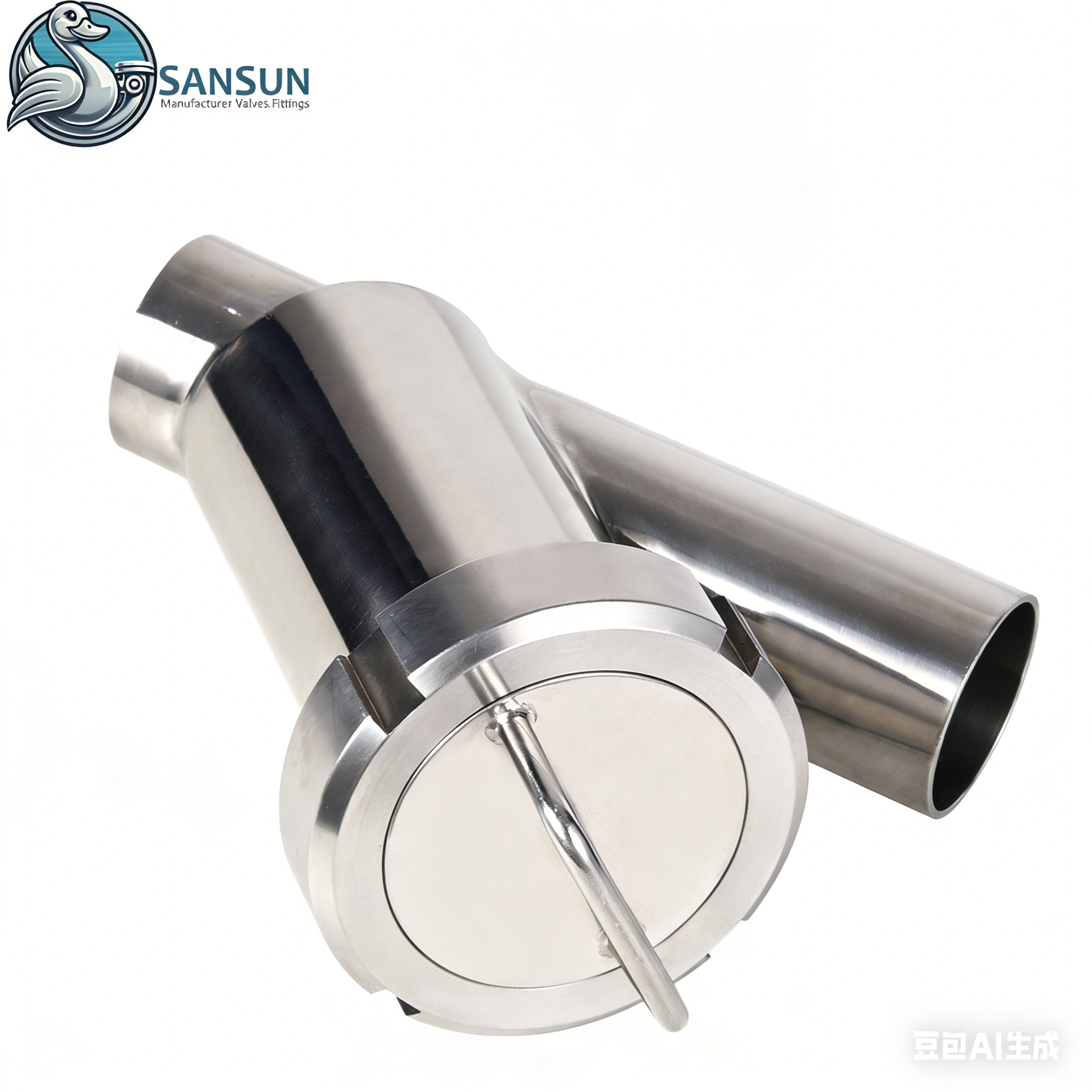 Flüssigkeitskühlung für Rechenzentren, geschweißter Y-Filter aus Edelstahl 304