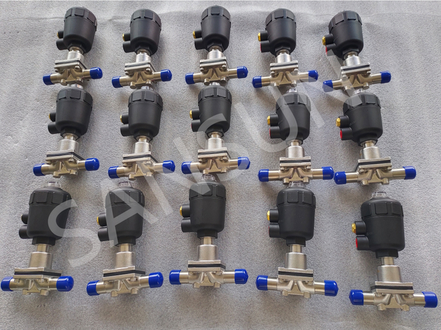 Sanitary valve sansun-factory-pipe-diaphragm-valve-china-manufactuer