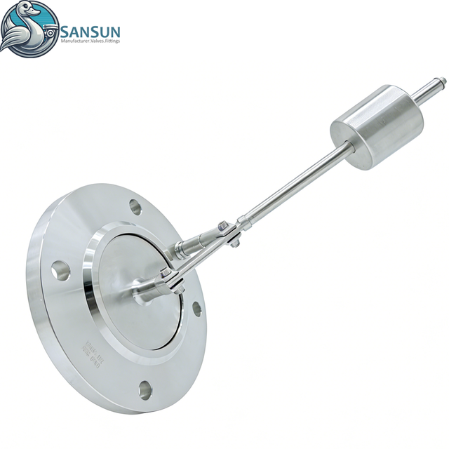 Flüssigkeitskühlsystem für Rechenzentren, Sanitär-Anti-Vakuum-Ventil aus 316L-Edelstahl