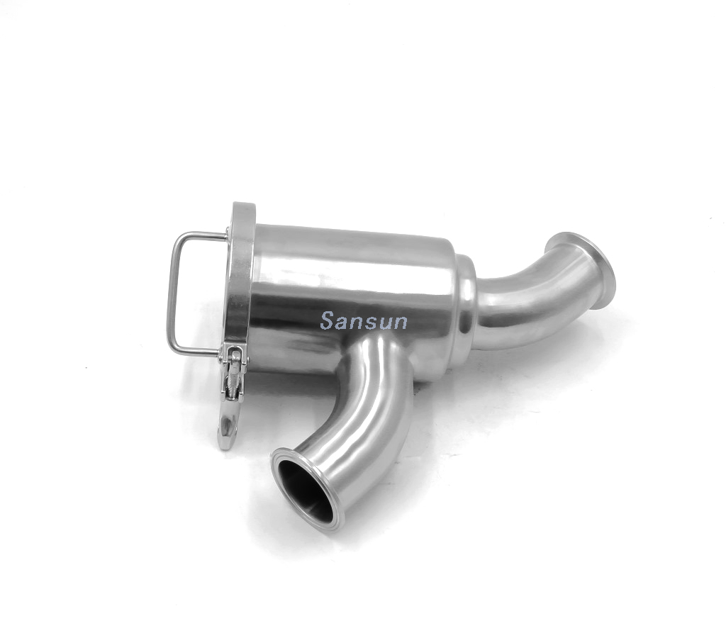 Hygienische Edelstahl -Triclamp -Y -Siebfilter