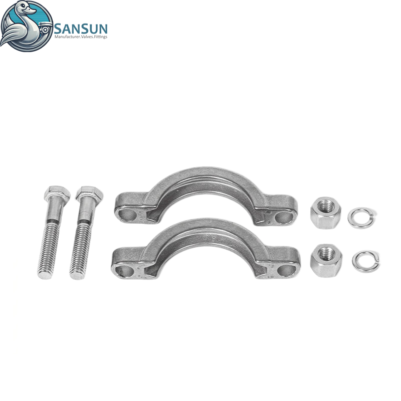  Flüssigkeitskühlsysteme für Rechenzentren 304 Hochdruck-Tri-Clamp mit Edelstahlmutter