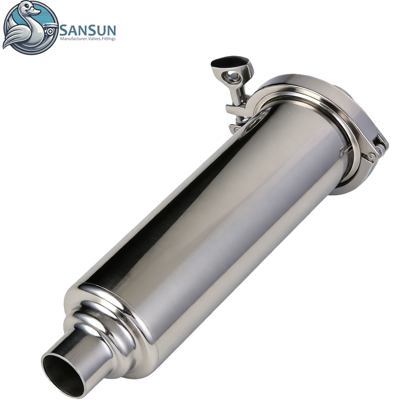 Gerader Schweißfilter aus Edelstahl 304 316L für Flüssigkeitskühlsysteme in Rechenzentren