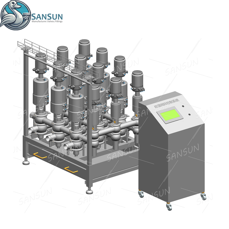 Doppelsitzventil mit C-Top-AS-I-Bus-Kommunikation