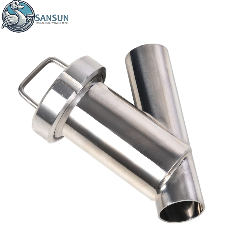 Flüssigkeitskühlung für Rechenzentren, geschweißter Y-Filter aus Edelstahl 304