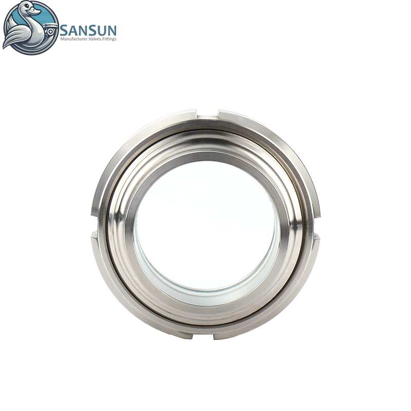 Flüssigkeitskühlsysteme für Rechenzentren, 316L-Edelstahl-Schauglas mit Union-Anschluss