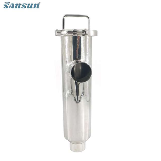 DINE -WELIDY -Winkel -Sieb SS04 316L Pipeline -Filter 