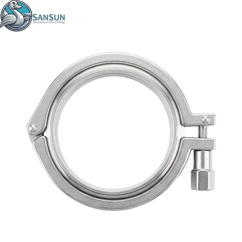 316L Sanitär-Edelstahl-Tri-Clamp-Verbindungshülse 