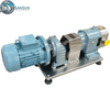 Hygienische Drehkolbenpumpe aus Edelstahl 316L