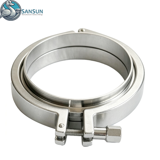 316L Sanitär-Edelstahl-Tri-Clamp-Verbindungshülse 