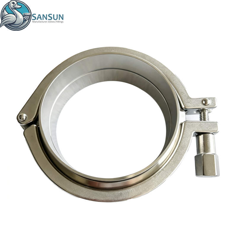 316L Sanitär-Edelstahl-Tri-Clamp-Verbindungshülse 