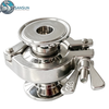 316L Sanitär-Thermostat-Kondensatableiter mit ausgeglichenem Druck, Tri-Clamp