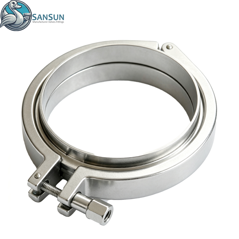 316L Sanitär-Edelstahl-Tri-Clamp-Verbindungshülse 