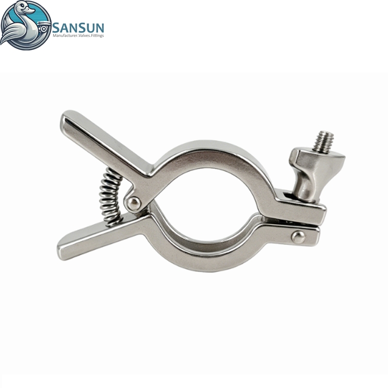 304 Sanitär-Einzelstift-Tri-Clamp-Edelstahl in Lebensmittelqualität 13MHHM-Q
